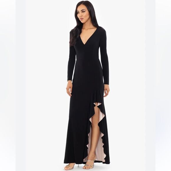 XSCPE NWT Black Long Sleeve Dress - Picture 1 of 2